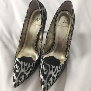 Leopard heels